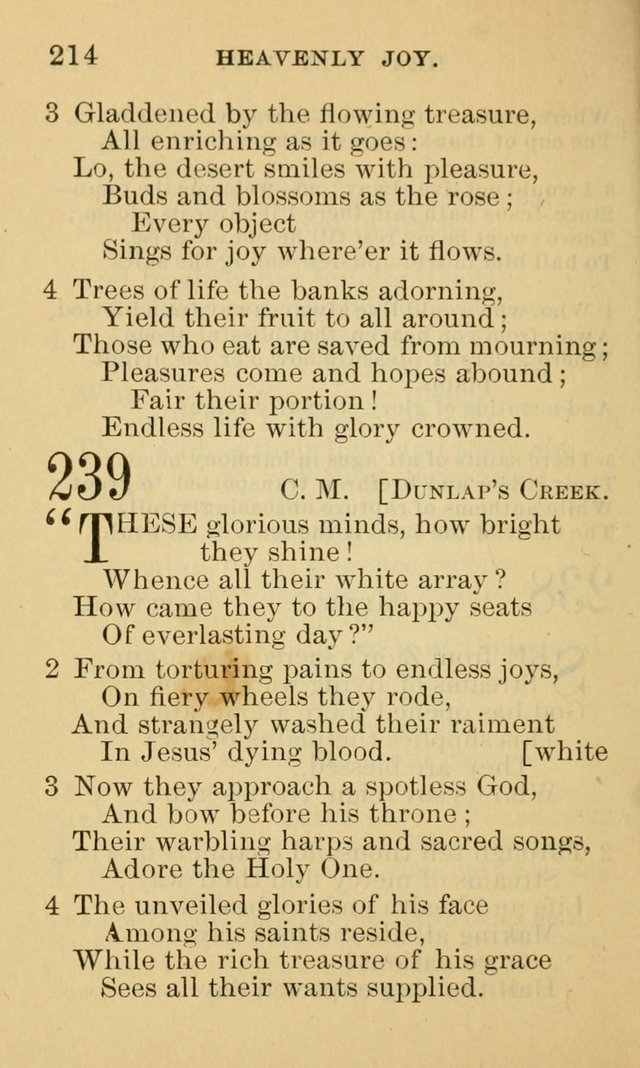 A Collection of Psalms and Hymns: suited to the various occasions of public worship and private devotion page 214