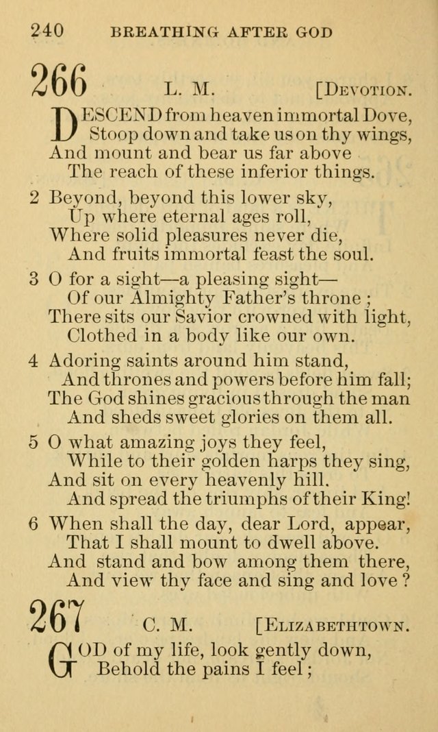 A Collection of Psalms and Hymns: suited to the various occasions of public worship and private devotion page 240