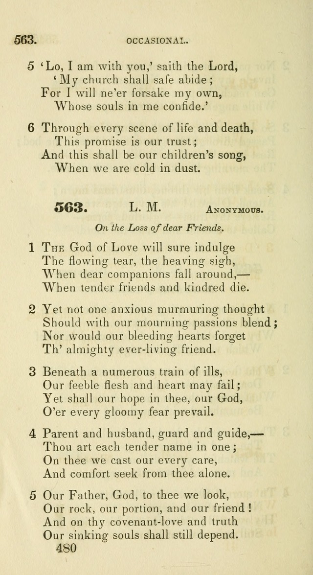 A Collection of Psalms and Hymns for the use of Universalist Societies and Families (13th ed.) page 482