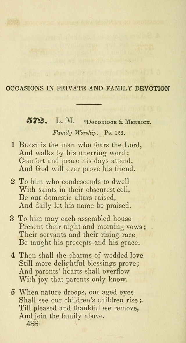 A Collection of Psalms and Hymns for the use of Universalist Societies and Families (13th ed.) page 490