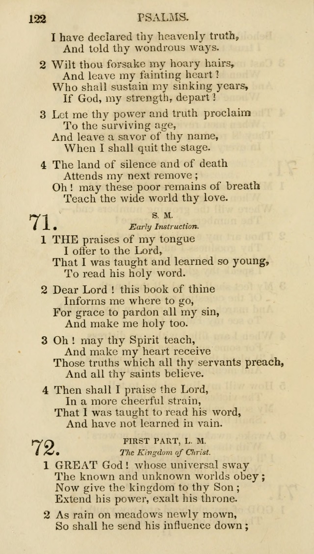 Church Psalmist: or psalms and hymns for the public, social and private use of evangelical Christians (5th ed.) page 124