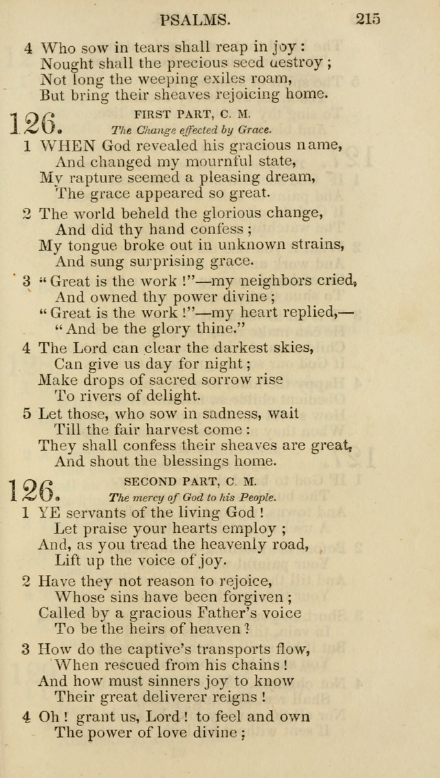 Church Psalmist: or psalms and hymns for the public, social and private use of evangelical Christians (5th ed.) page 217
