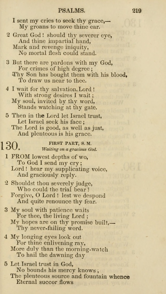 Church Psalmist: or psalms and hymns for the public, social and private use of evangelical Christians (5th ed.) page 221