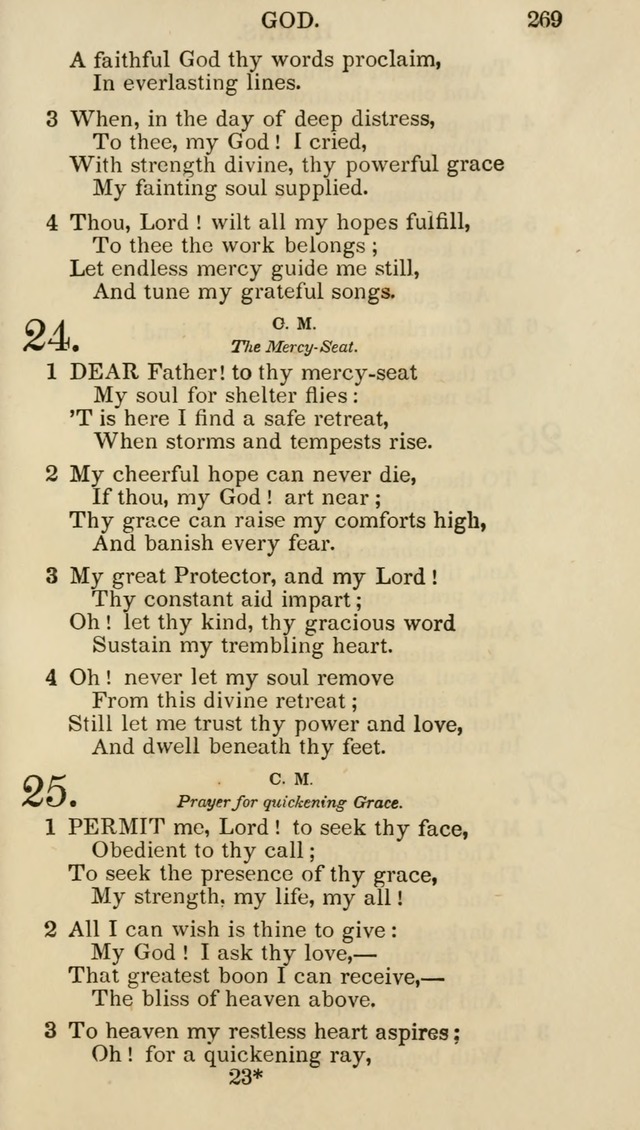 Church Psalmist: or psalms and hymns for the public, social and private use of evangelical Christians (5th ed.) page 271