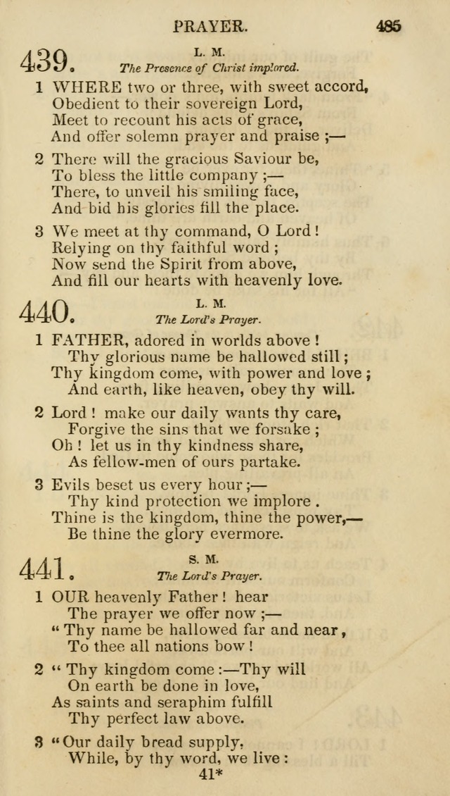 Church Psalmist: or psalms and hymns for the public, social and private use of evangelical Christians (5th ed.) page 487