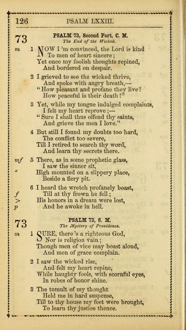 Church Psalmist: or, psalms and hymns, for the public, social and private use of Evangelical Christians. With Supplement. (53rd ed.) page 125