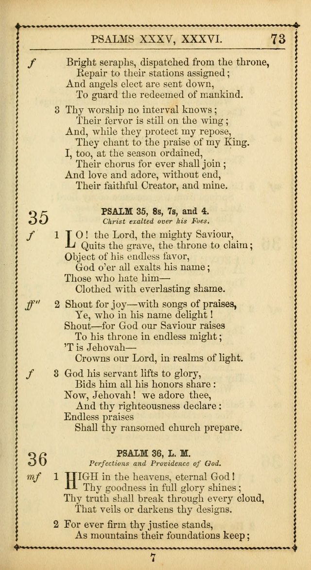 Church Psalmist: or, psalms and hymns, for the public, social and private use of Evangelical Christians. With Supplement. (53rd ed.) page 72