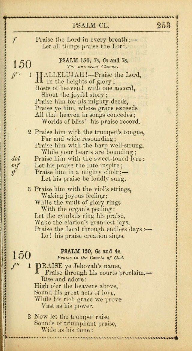 Church Psalmist: or Psalms and Hymns Designed for the Public, Social, and  Private Use of Evangelical Christians ... with Supplement.  53rd ed. page 256