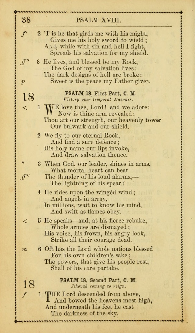 Church Psalmist: or Psalms and Hymns Designed for the Public, Social, and  Private Use of Evangelical Christians ... with Supplement.  53rd ed. page 41