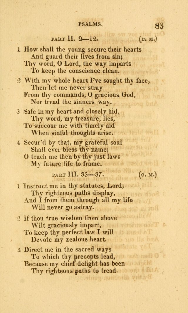 Church Poetry: being Portions of the Psalms in Verse and Hymns suited  to  the Festivals and Fasts, and Various Occasions of the Church page 100