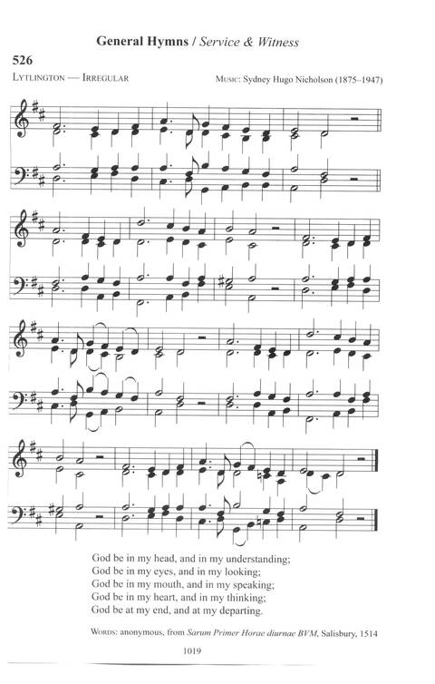 CPWI Hymnal page 1011