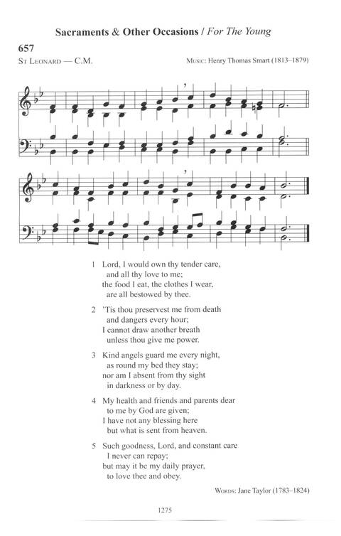CPWI Hymnal page 1267