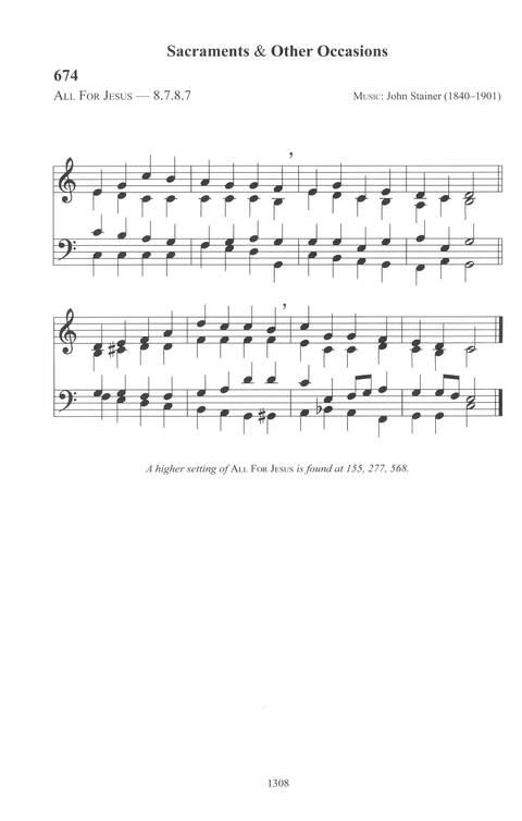 CPWI Hymnal page 1300