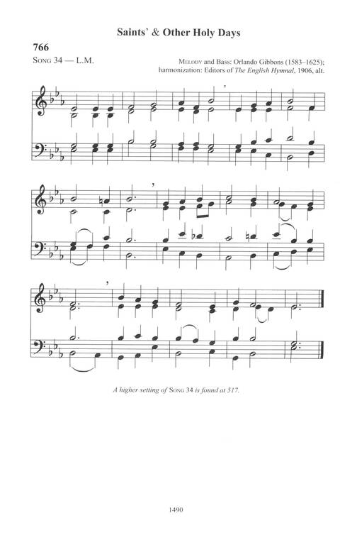 CPWI Hymnal page 1482