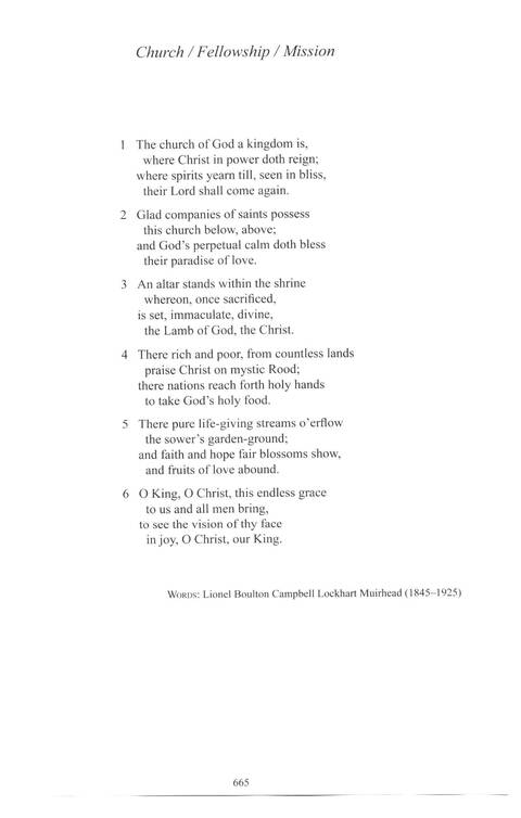 CPWI Hymnal page 661