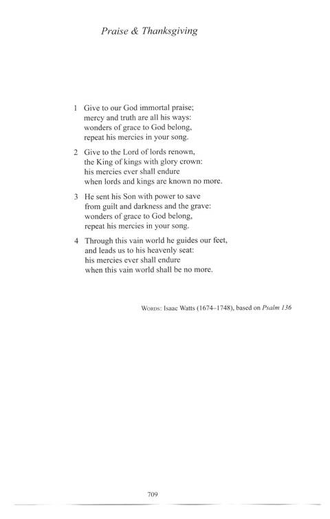 CPWI Hymnal page 705