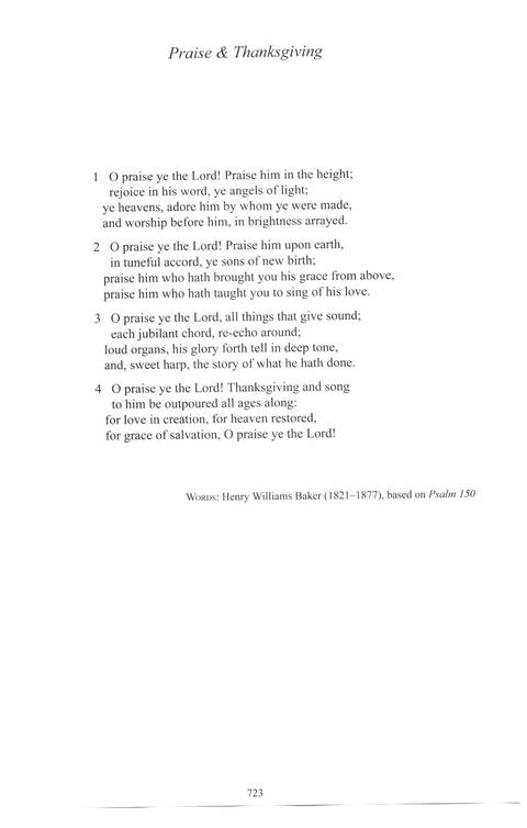 CPWI Hymnal page 719