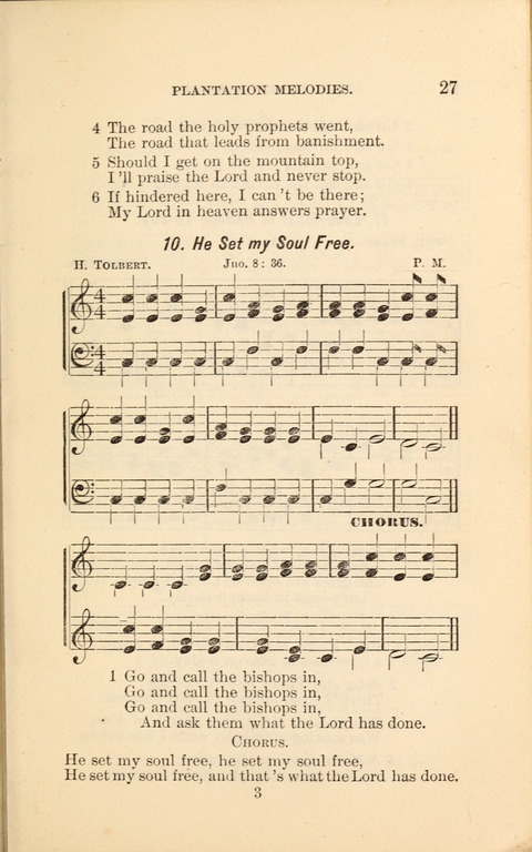 A Collection of Revival Hymns and Plantation Melodies page 33