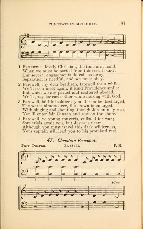 A Collection of Revival Hymns and Plantation Melodies page 87