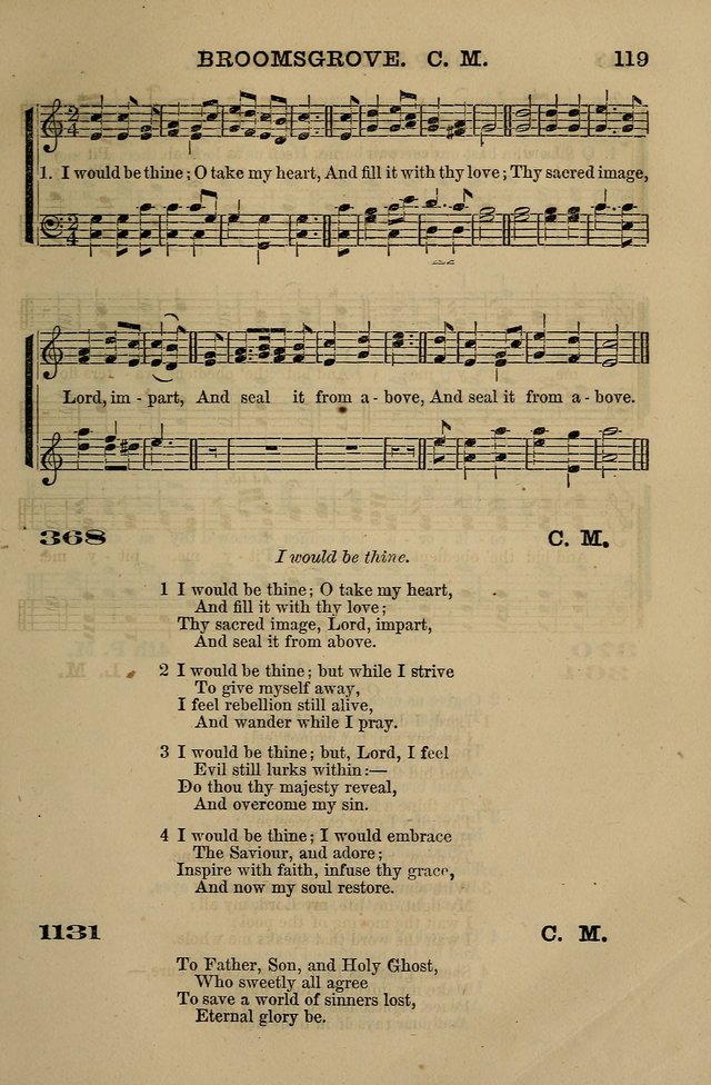 The Centenary Singer: a collection of hymns and tunes popular during the last one hundred years page 119