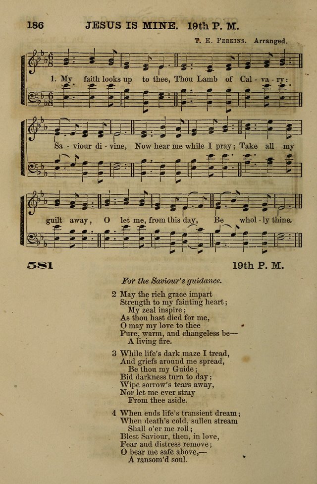 The Centenary Singer: a collection of hymns and tunes popular during the last one hundred years page 186