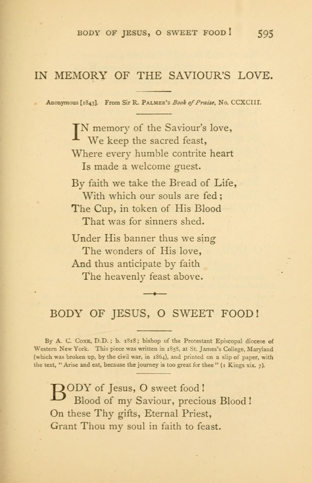 Christ in Song page 595