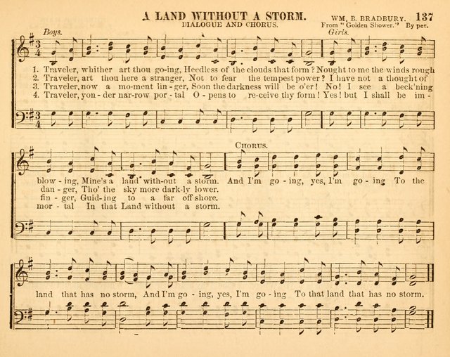 Christian Songs: for the Sunday School page 137