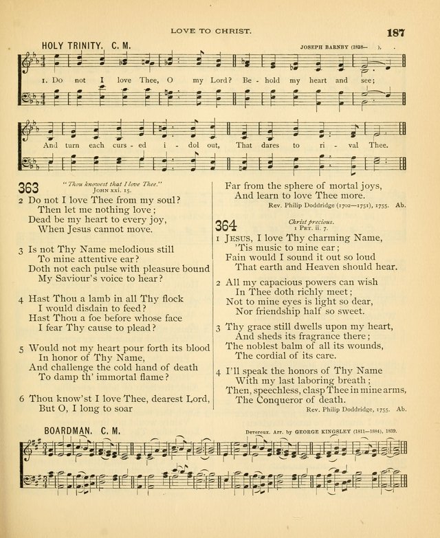 Carmina Sanctorum: a selection of hymns and songs of praise with tunes page 190
