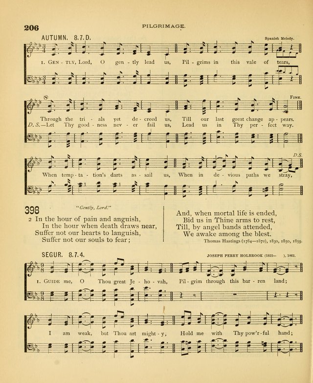 Carmina Sanctorum: a selection of hymns and songs of praise with tunes page 209
