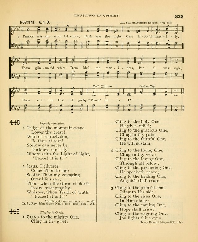 Carmina Sanctorum: a selection of hymns and songs of praise with tunes page 236