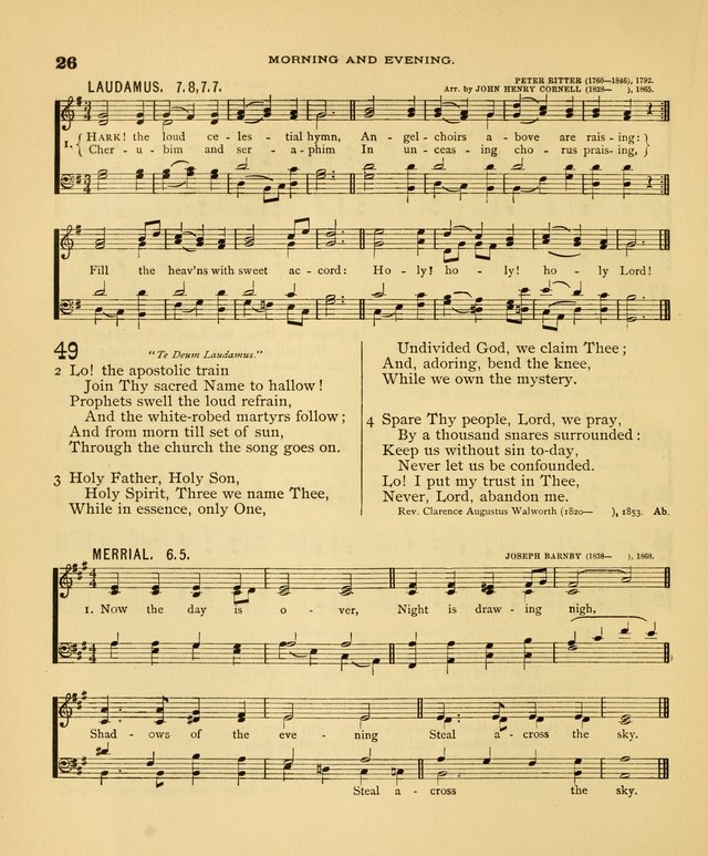 Carmina Sanctorum: a selection of hymns and songs of praise with tunes page 27
