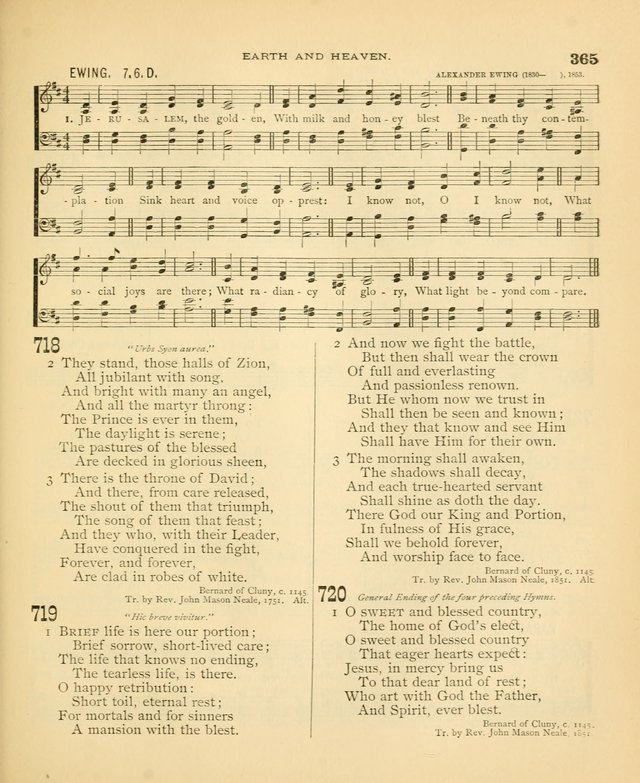 Carmina Sanctorum: a selection of hymns and songs of praise with tunes page 368