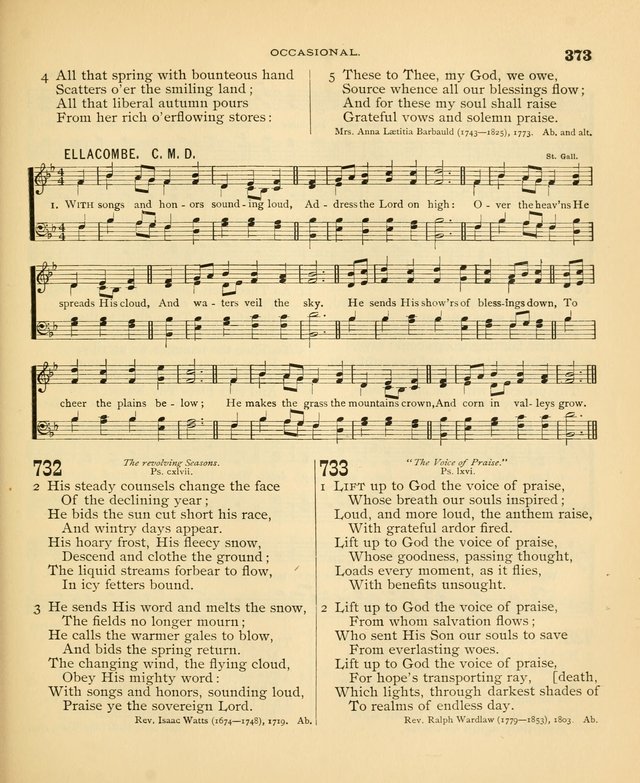 Carmina Sanctorum: a selection of hymns and songs of praise with tunes page 378