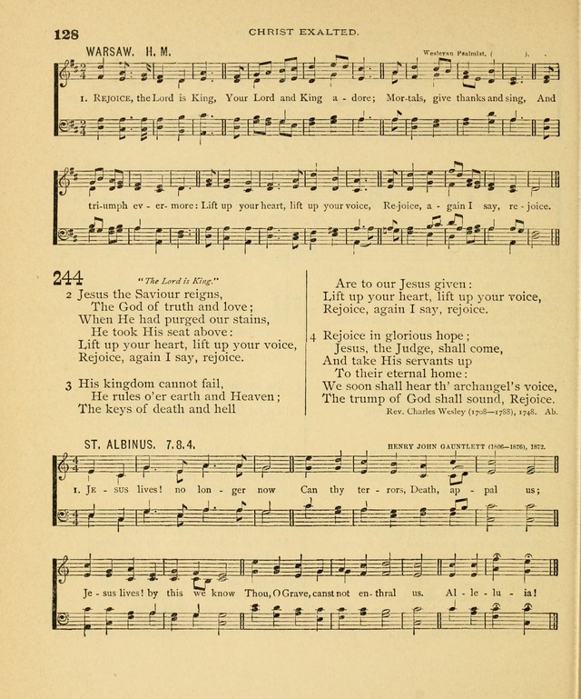 Carmina Sanctorum, a selection of hymns and songs of praise with tunes page 129