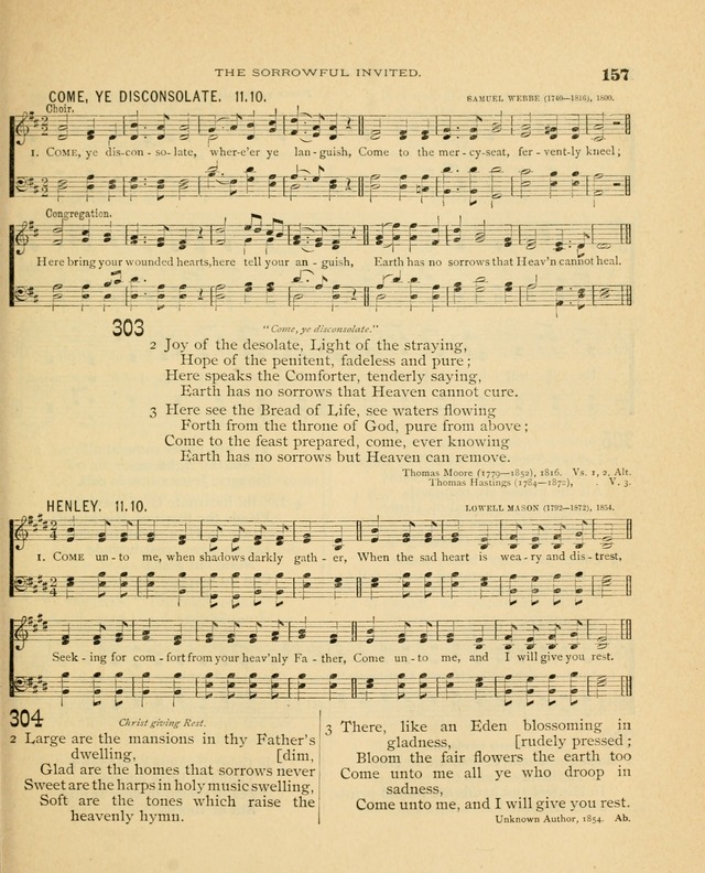 Carmina Sanctorum, a selection of hymns and songs of praise with tunes page 158