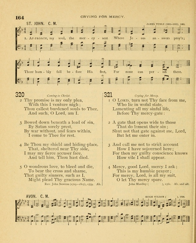Carmina Sanctorum, a selection of hymns and songs of praise with tunes page 165