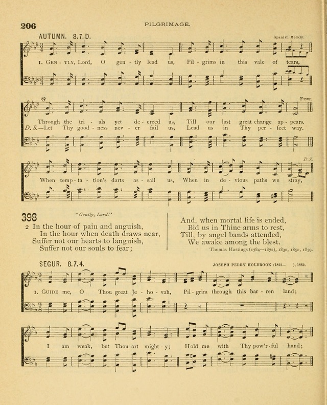 Carmina Sanctorum, a selection of hymns and songs of praise with tunes page 207