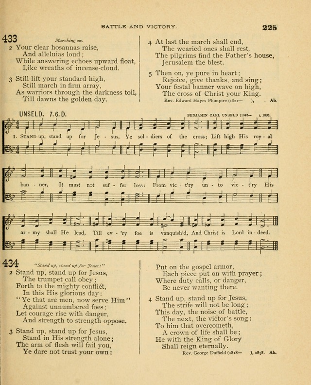 Carmina Sanctorum, a selection of hymns and songs of praise with tunes page 226
