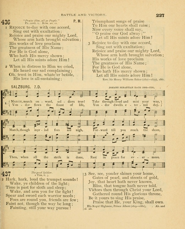 Carmina Sanctorum, a selection of hymns and songs of praise with tunes page 228
