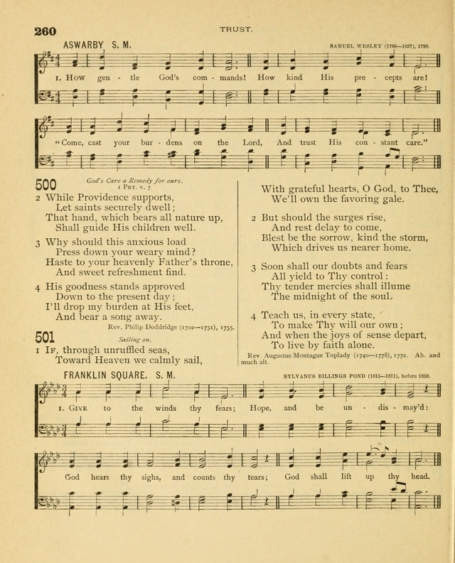 Carmina Sanctorum, a selection of hymns and songs of praise with tunes page 261