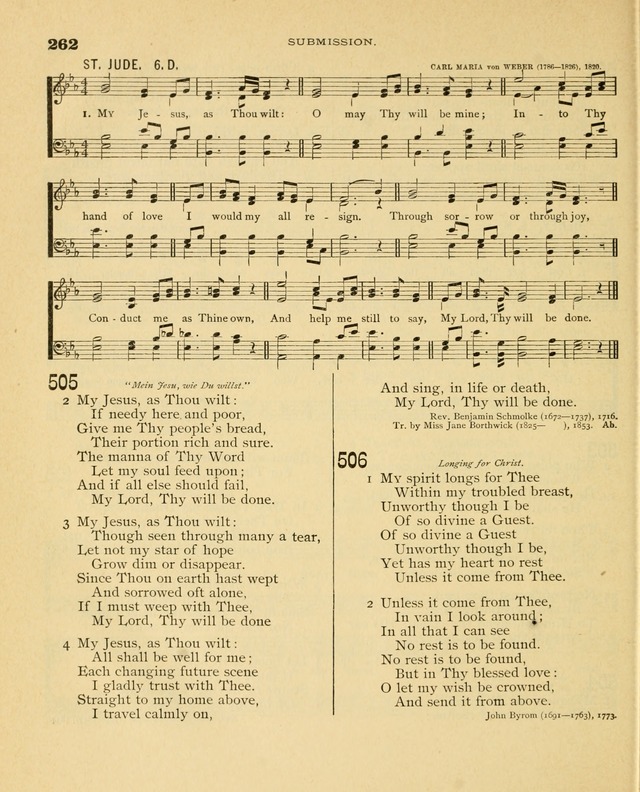 Carmina Sanctorum, a selection of hymns and songs of praise with tunes page 263