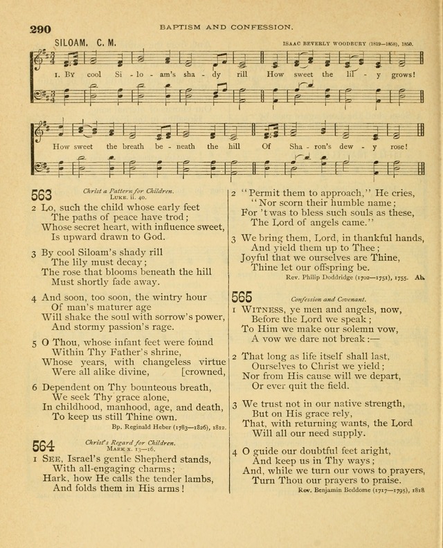 Carmina Sanctorum, a selection of hymns and songs of praise with tunes page 291