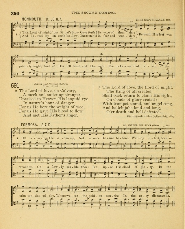 Carmina Sanctorum, a selection of hymns and songs of praise with tunes page 351
