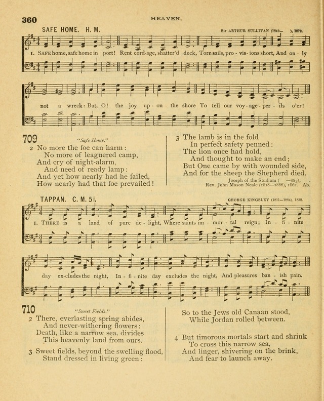 Carmina Sanctorum, a selection of hymns and songs of praise with tunes page 361