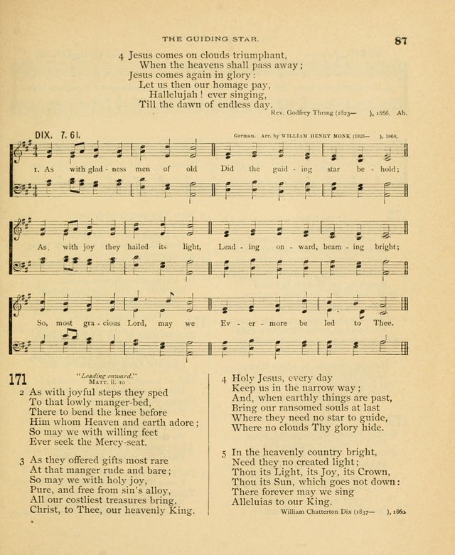Carmina Sanctorum, a selection of hymns and songs of praise with tunes page 88