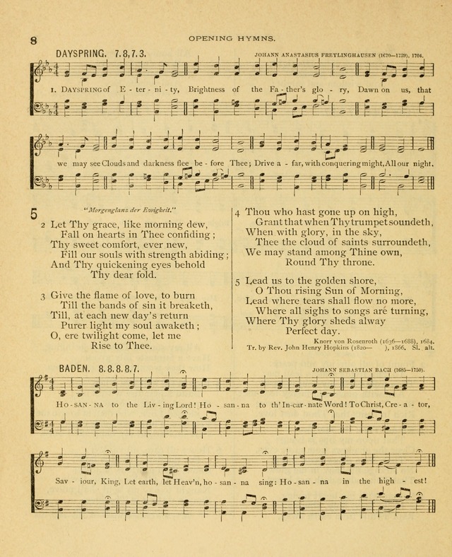 Carmina Sanctorum, a selection of hymns and songs of praise with tunes page 9