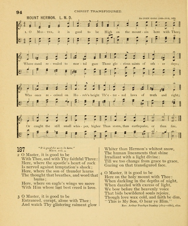 Carmina Sanctorum, a selection of hymns and songs of praise with tunes page 95