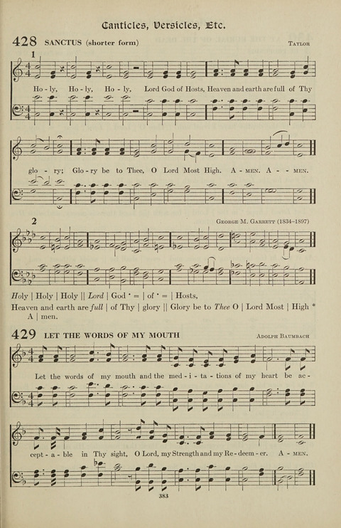 Christian Song page 383