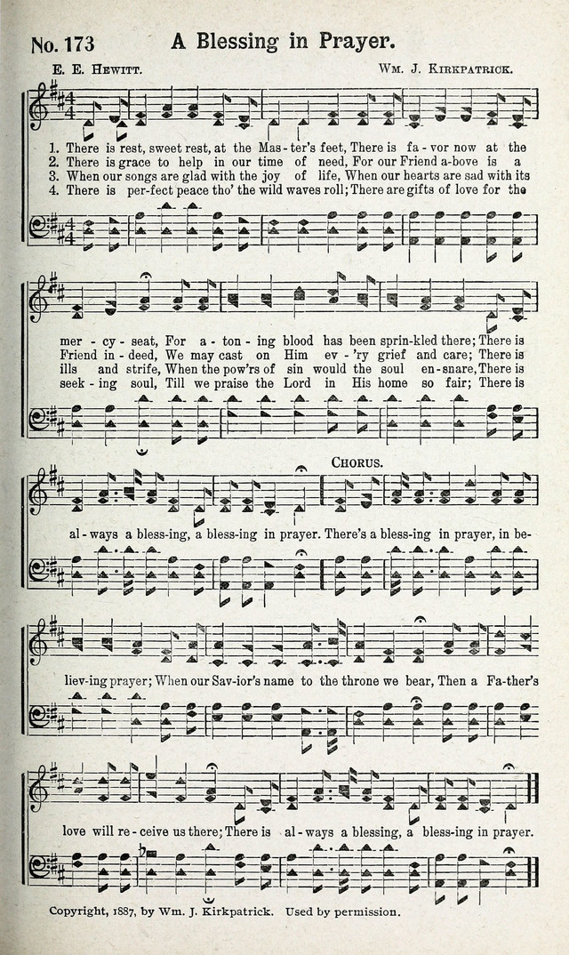 Calvary Songs: A Choice Collection of Gospel Songs, both Old and New page 174