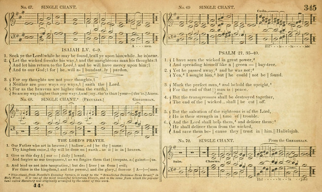 Carmina Sacra: or, Boston Collection of Church Music: comprising the most popular psalm and hymn tunes in eternal use together with a great variety of new tunes, chants, sentences, motetts... page 309